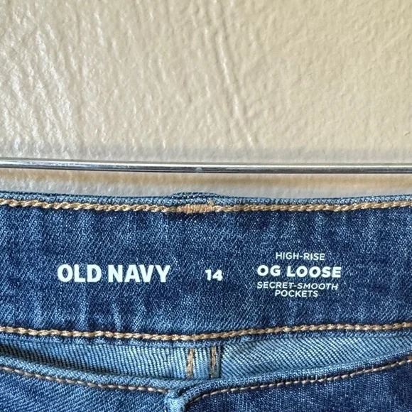 Old Navy High-Rise OG Loose Size 14 - Picture 4 of 6